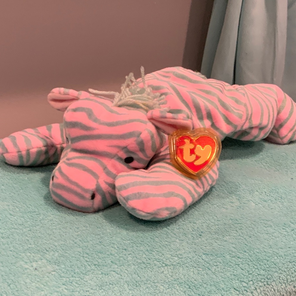 Ty Large Plush Pillow Pal - ZULU the Zebra